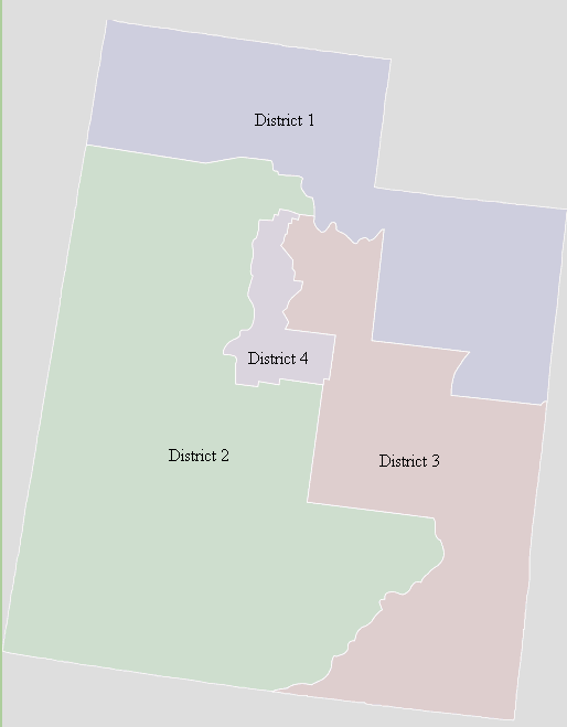 Utah Congresional Districts
